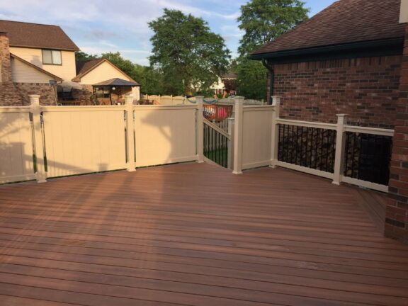 Vinyl Deck Rail Privacy Panel - Image 4