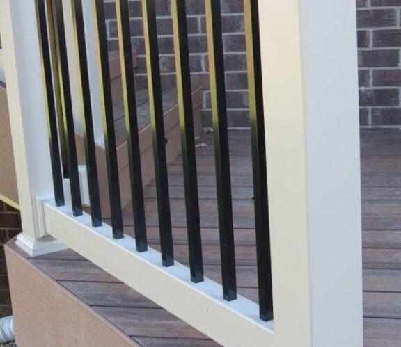 3/4" Square Aluminum Balusters, Deck Spindle, Deck Picket (Matte Black or Bronze) - Image 10