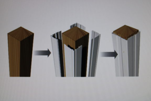 Post Wrap 6x6 8' - Image 3
