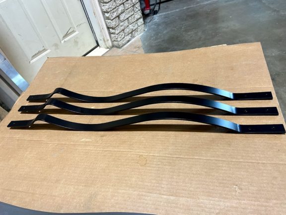 Baroque (Wavy) Deck Baluster Face Mount - Image 2