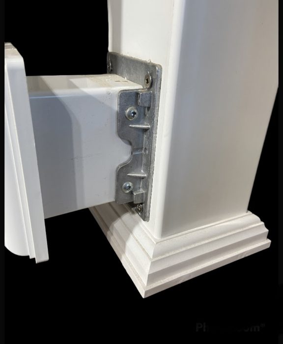 2 pc Trim Ring for 4x4 Vinyl Post Sleeve (3 Colors) - Image 4