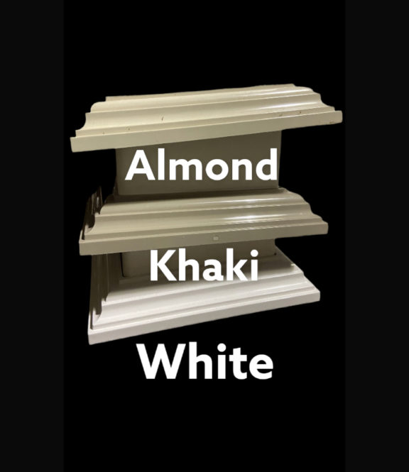 Vinyl Post Sleeve, Cap and Base 4'' or 6 1/2 Full Kit - Image 6