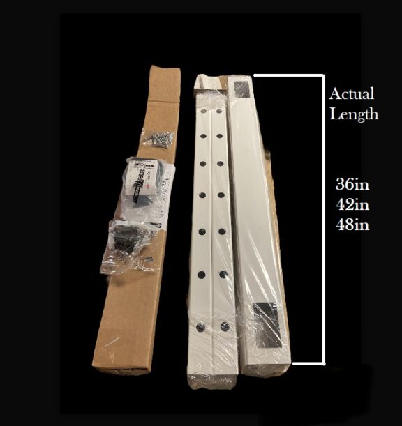 Vinyl Deck Gate Kit 3 Colors - Round or Square - Image 4