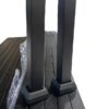 3/4" Square Aluminum Balusters, Deck Spindle, Deck Picket (Matte Black or Bronze) - Image 2