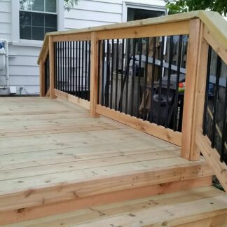 Classic Round Aluminum Balusters by Deckorators