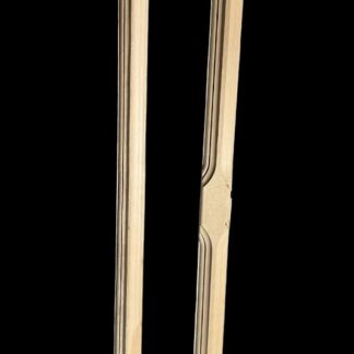 32" x 1-1/2" x 1-1/2" Wood Spindle - routed 2 styles
