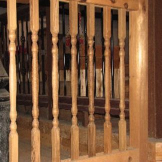 32" x 1-1/2" x 1-1/2" Wood Spindle - Turned