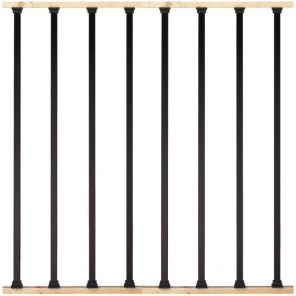 26" Estate Baluster Black- 10pk