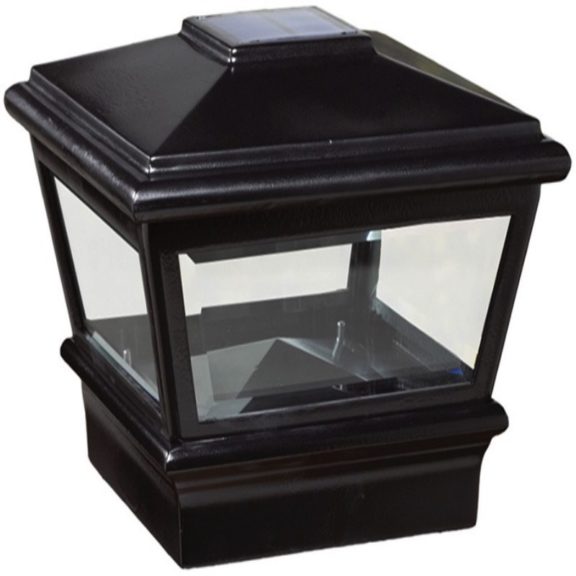 Solar VersaCaps Traditional Post Cap Light