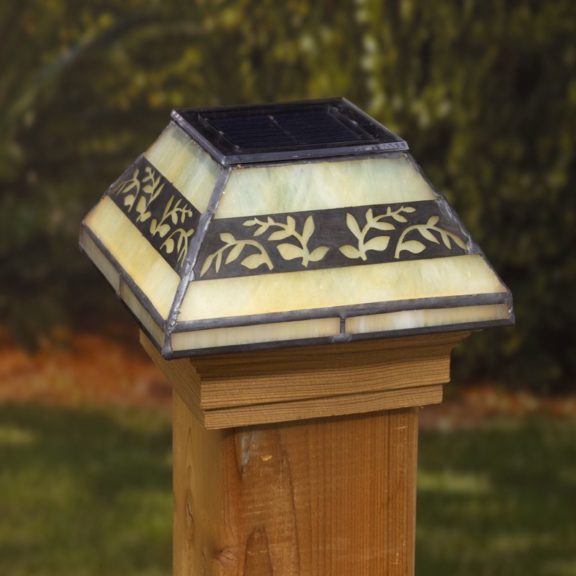 Leaf Solar Post Cap