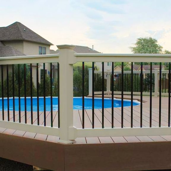 3/4" Square Aluminum Balusters, Deck Spindle, Deck Picket (Matte Black or Bronze) - Image 11