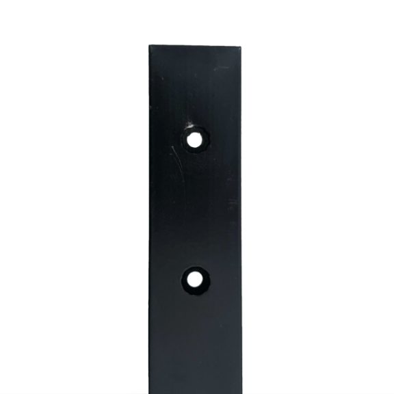 Flat Bar Aluminum Baluster Face Mount (Black only) - Image 2