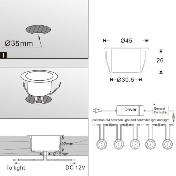Stainless Steel RGB Recessed Deck Light - Image 7
