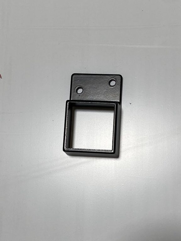 1 3/4" x 1 3/4" Aluminum Rail Bracket, (Horizontal) - Image 3