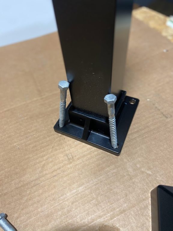 2 1/2 Post Mount with Screws - Image 4