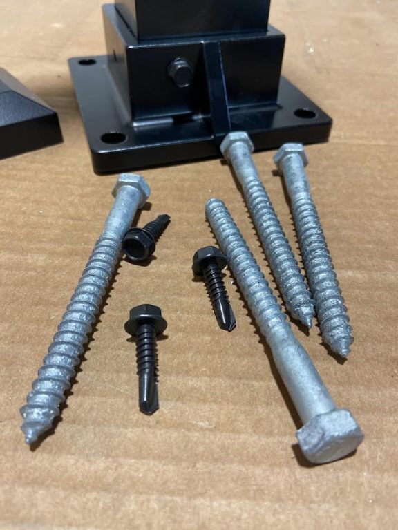 2 1/2 Post Mount with Screws - Image 3