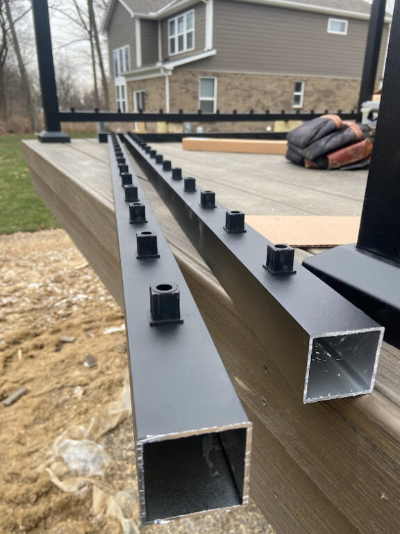 Aluminum Rail Kits 4', 6', and 94", Railing Post sold Separately (Matte Blk Only) - Image 8