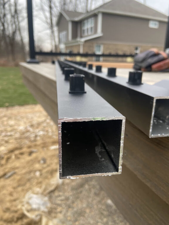 Aluminum Rail Kits 4', 6', and 94", Railing Post sold Separately (Matte Blk Only) - Image 10