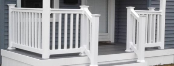 Vinyl Balusters 1-1/2" x 1-1/2" Square or Colonial