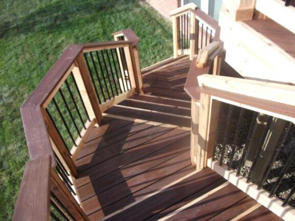 Cedar Rail Kits Round Stair 6ft - Image 4