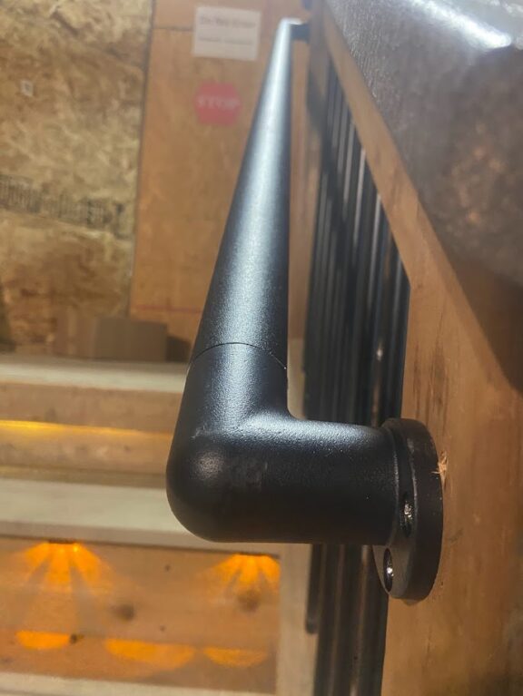 Round ADA Aluminum Graspable Hand Rail - Image 4