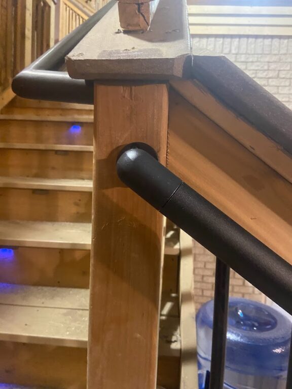 Round ADA Aluminum Graspable Hand Rail - Image 2