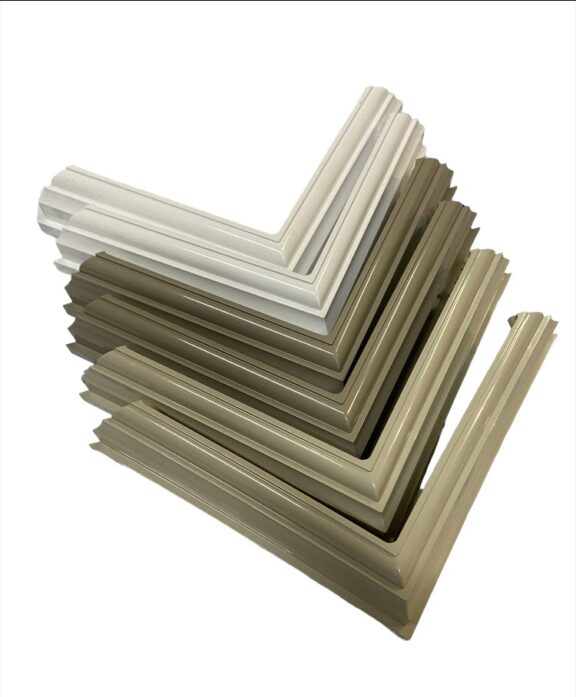 2 pc Trim Ring for 4x4 Vinyl Post Sleeve (3 Colors)