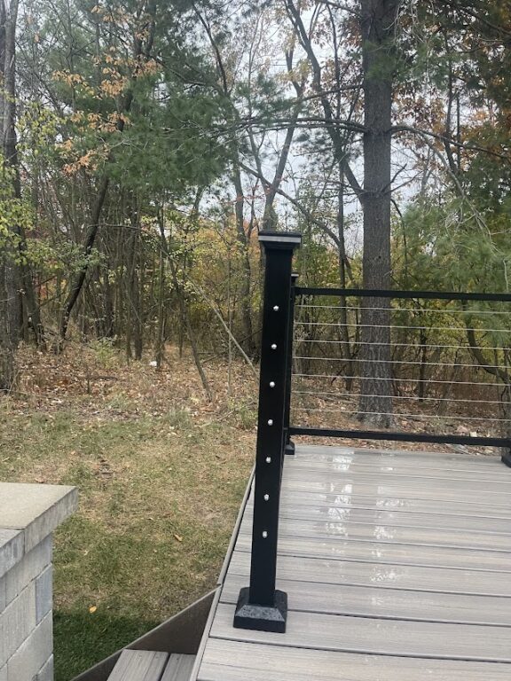 Cable Railing Posts, End Post