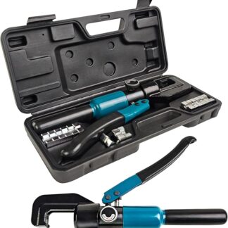 Hydraulic Crimping Tool - 1/8” Wire Rope Crimping Tool with 9 Die Sets