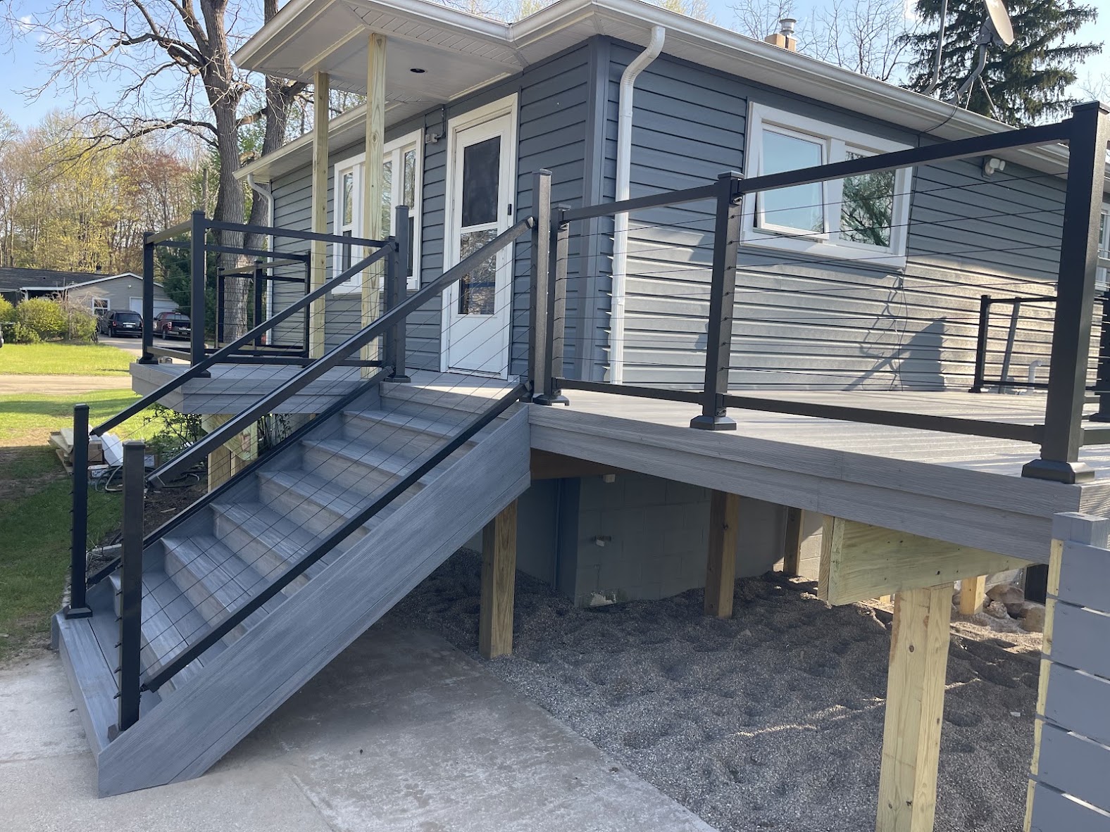 Cable Rail Post (Stair or Straight) 3 Heights - Image 10